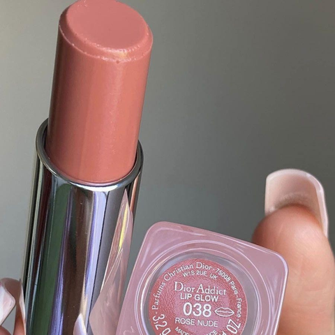 Son Dưỡng Dior Addict Lip Glow 038 Rose Nude Hồng Đất – Dưỡng Ẩm, Lên Màu Tự Nhiên 414710