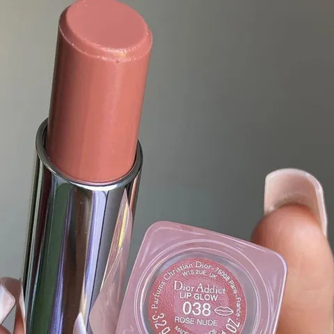 Son Dưỡng Dior Addict Lip Glow 038 Rose Nude Hồng Đất – Dưỡng Ẩm, Lên Màu Tự Nhiên