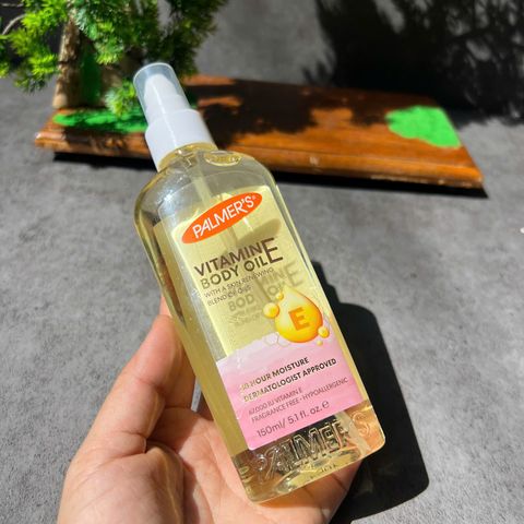 Dầu Dưỡng Cơ Thể Palmers Bơ Ca Cao & Vitamin E 150ml - Giúp Da Khô Ráp Mềm Mịn, Cấp Ẩm Suốt 24 Giờ, Chăm Sóc Da hiệu Quả