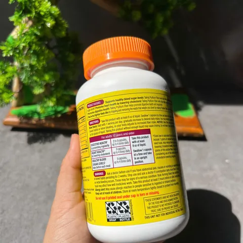 Viên Uống Kirkland Psyllium Fiber 360 Viên - Hỗ Trợ Tiêu Hóa, Ổn Định Đường Huyết, Tốt Cho Tim Mạch và Khỏe Mạnh Tổng Thể