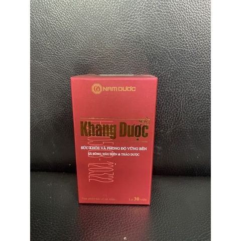 Viên Uống Hỗ Trợ Sức Khỏe Khang Dược New 30 Viên - Tăng Cường Chức Năng Thận & Nội Tiết Tố Nam, Giải Pháp Cho Nam Giới Thận Yếu