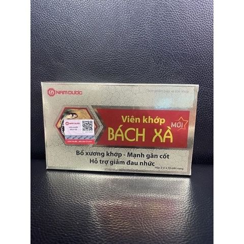 Viên Uống Bách Xà Nam Dược - Hỗ Trợ Xương Khớp, Giảm Đau, Tăng Cường Sinh Lực (30 Viên)