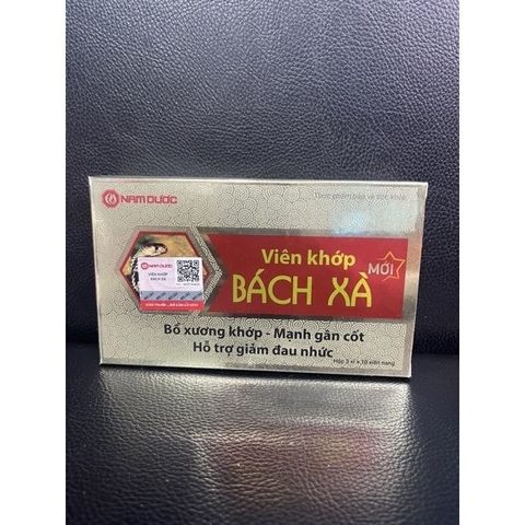 Viên Uống Bách Xà Nam Dược - Hỗ Trợ Xương Khớp, Giảm Đau, Tăng Cường Sinh Lực (30 Viên)
