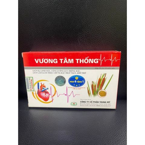 Vương Tâm Thống 30 Viên - Hỗ Trợ Giảm Nguy Cơ Khó Thở, Loạn Nhịp, Tai Biến Mạch Máu, Suy Tim Cho Người Hẹp, Hở Van Tim