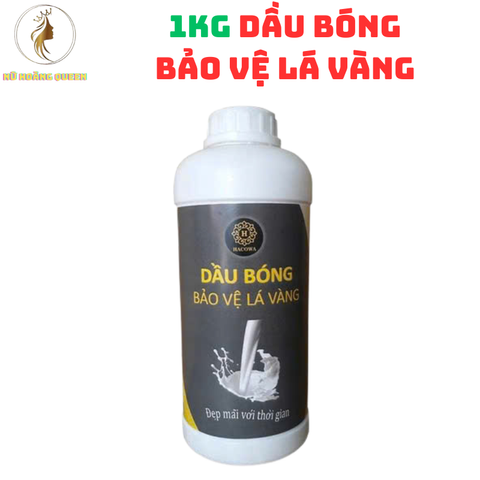 Dầu Bóng Bảo Vệ Lá Vàng 1Kg - Giữ Màu Chống Xỉn Cho Thạch Cao, Xi Măng, Gỗ, Hoa Quả, Độ Bóng Hoàn Hảo