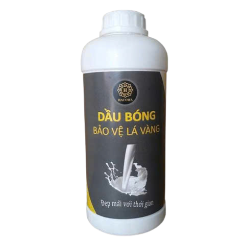 Dầu Bóng Bảo Vệ Lá Vàng 1Kg - Giữ Màu Chống Xỉn Cho Thạch Cao, Xi Măng, Gỗ, Hoa Quả, Độ Bóng Hoàn Hảo