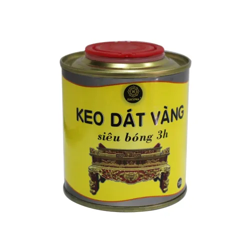 Lọ 200g Keo Dát Vàng Siêu Bóng Khô Nhanh 3H - Dễ Thi Công, Phù Hợp Nhiều Chất Liệu Gỗ, Kim Loại, Nhựa, Đá, Thủy Tinh
