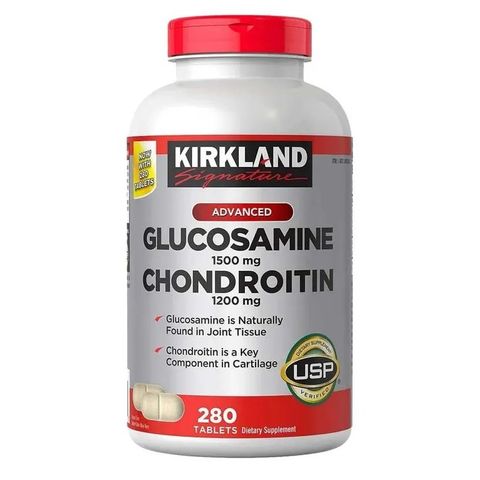 (Hàng công ty) Viên uống Glucosamine 1500mg Kirkland của Mỹ 280 viên Chính hãng 422850