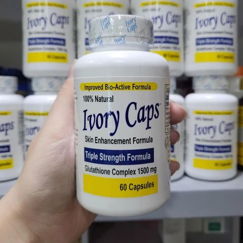 ivory caps glutathione Skin Enhancement beauty & VitaminC Set For Skin Whitening Hng cng ty) Vin ung