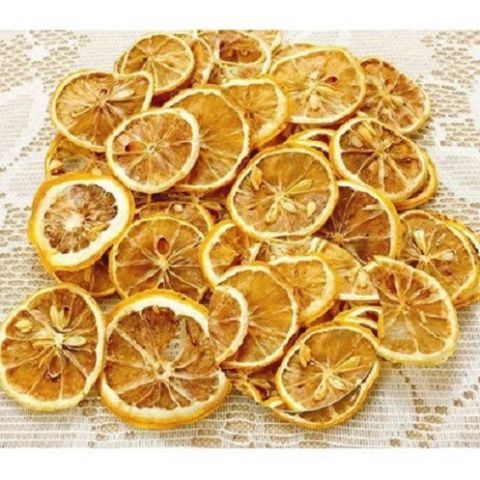 Chanh Vàng Thái Lát Sấy Khô 100g - Hạt Dinh Dưỡng Giàu Vitamin, Tăng Cường Sức Khỏe, Hỗ Trợ Làm Đẹp Da, Pha Trà Thơm Ngon