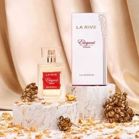 Nước Hoa Nữ La Rive Elegant Eau de Parfum 90ml - Hương Hoa Cỏ Tươi Mát, Thanh Lịch, Dễ Dùng Hằng Ngày
