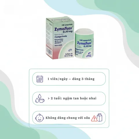 Viên Ngậm Hỗ Trợ Răng Miệng Cho Bé – Dạng Nhai Dễ Dùng, Hộp 100 Viên, Vị Thanh Nhẹ