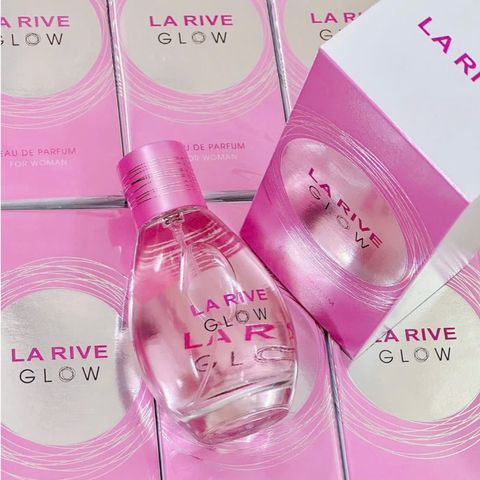 Nước Hoa Nữ La Rive Glow Eau de Parfum 90ml - Hương Ngọt Dịu Tươi Sáng, Sang Trọng, Dễ Dùng Hằng Ngày