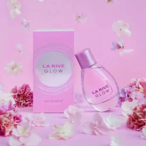 Nước Hoa Nữ La Rive Glow Eau de Parfum 90ml - Hương Ngọt Dịu Tươi Sáng, Sang Trọng, Dễ Dùng Hằng Ngày