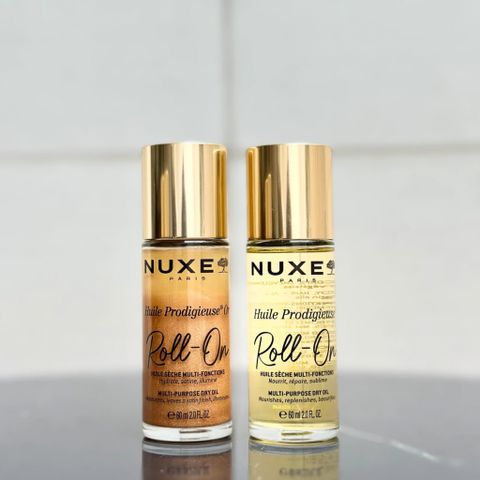 Dầu Dưỡng Nhũ Vàng NUXE Huile Prodigieuse OR Roll-On 60ml - Dưỡng Sáng Da, Mềm Mịn, Chiết Xuất Thiên Nhiên, Dạng Lăn Tiện Lợi
