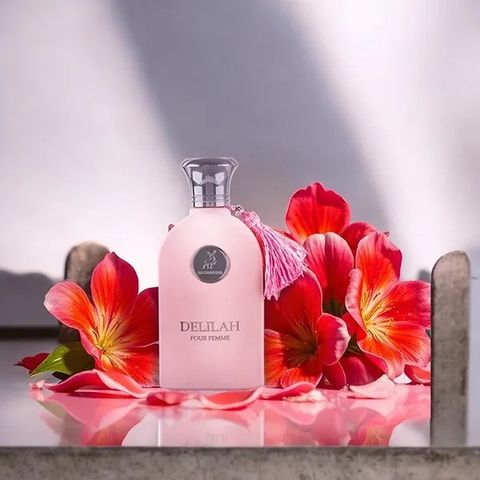 Nước Hoa Nữ Maison Alhambra Delilah EDP 100ml - Hương Hoa Hồng Ngọt Dịu, Sang Trọng, Thích Hợp Ngày và Đêm