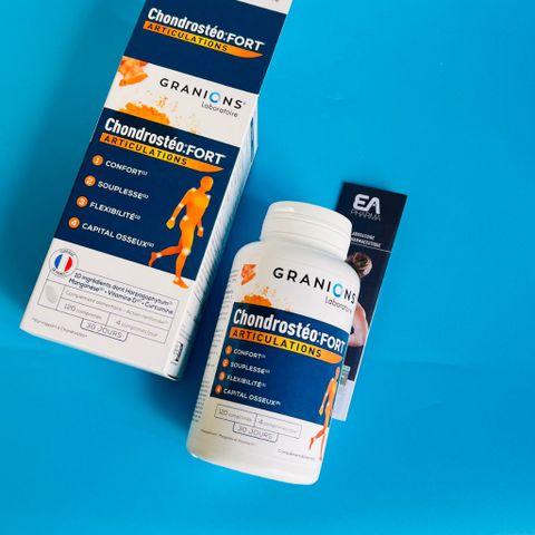 Viên Uống Bổ Xương Khớp Granions Chondrostéo+ - Giảm Thoái Hóa Khớp, Hỗ Trợ Khớp Linh Hoạt và Vận Động Cải Thiện sức khỏe