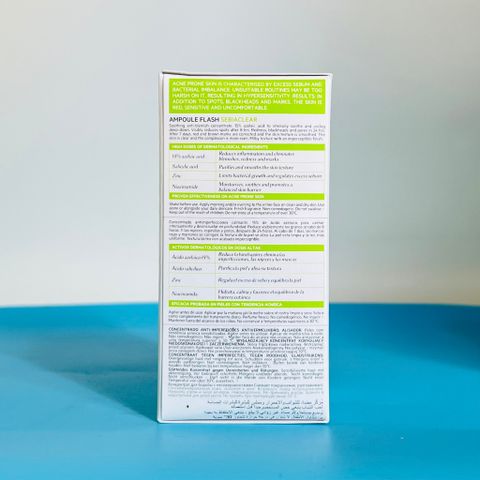 Tinh Chất Giảm Mụn SVR Sebiaclear Flash 30ml - Hỗ Trợ Làm Dịu Da, Mờ Thâm Với 15% Azelaic Acid và Salicylic Acid Cho Da Nhạy Cảm