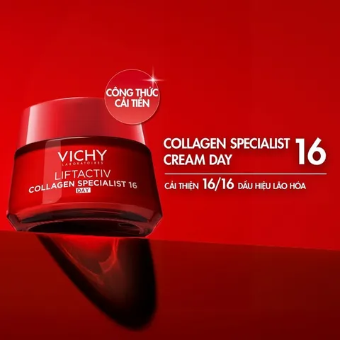 Kem dưỡng hỗ trợ săn chắc da Vichy LiftActiv Collagen Specialist