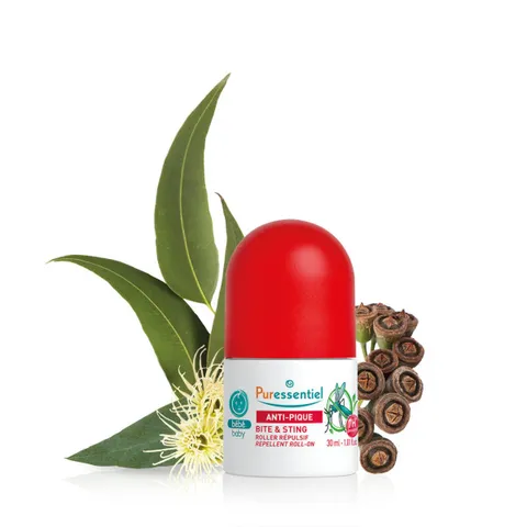 Lăn Chống Muỗi & Ngăn Côn Trùng Puressentiel Anti-Pique 30ml – An Toàn Cho Bé Từ 6 Tháng & Mẹ Bầu