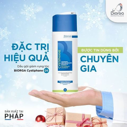 Dầu Gội Biorga Cystiphane 200ml - Giảm Rụng Tóc, Kích Mọc Tóc An Toàn Cho Mẹ Bầu & Phụ Nữ - Chăm Sóc Tóc Hiệu Quả
