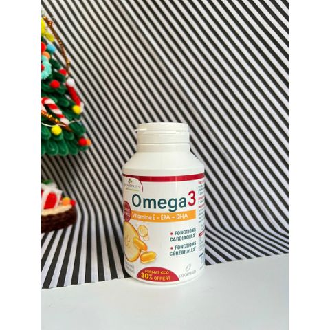 [Hot] Viên Uống Omega 3 Pháp 3 Chênes Omega 3 120 Viên