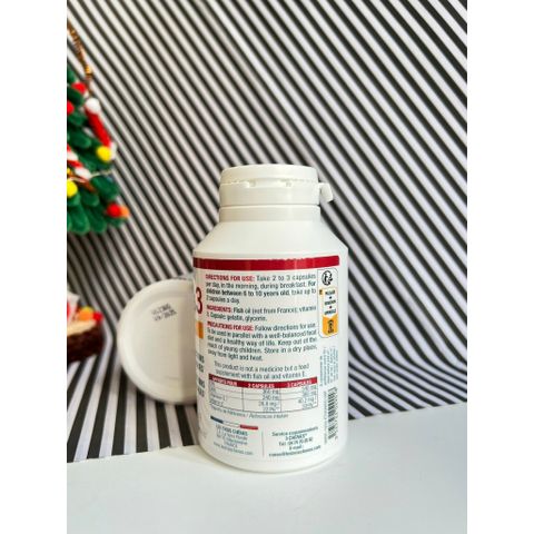 [Hot] Viên Uống Omega 3 Pháp 3 Chênes Omega 3 120 Viên