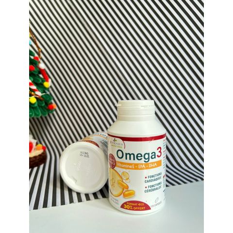 [Hot] Viên Uống Omega 3 Pháp 3 Chênes Omega 3 120 Viên