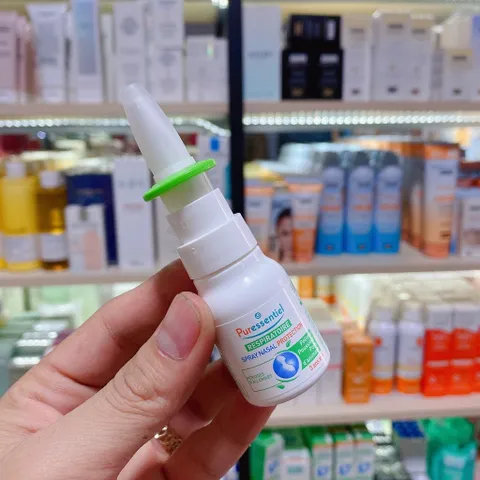 Xịt Mũi Thảo Dược Puressentiel 20ml - Bảo Vệ Hô Hấp Tự Nhiên, Ngăn Dị Ứng, Giảm Nghẹt Mũi, Dưỡng Ẩm Niêm Mạc