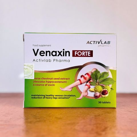 Viên uống hỗ trợ tĩnh mạch Venaxin FORTE giảm nặng chân 30 viên