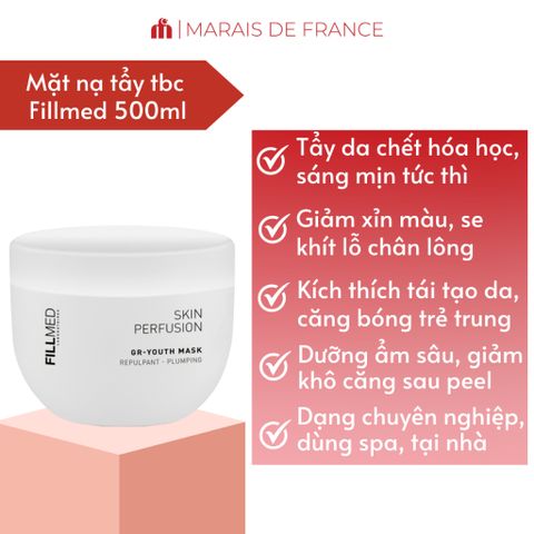 Mặt Nạ Tẩy Da Chết Fillmed Skin Perfusion Glyco Peel 500ml – AHA Tẩy Tế Bào Chết, Làm Sáng, Mịn Da, Chăm Sóc Da Chuyên Nghiệp