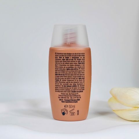 Kem Chống Nắng Tạo Màu Isdin Fusion Water Magic Medium SPF50 - Bảo Vệ Da, Lớp Nền Tự Nhiên, Che Khuyết Điểm, Cấp Ẩm