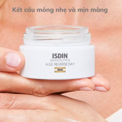Kem Dưỡng Da Ban Ngày Isdinceutics AGE Reverse 50g – Nâng Cơ, Làm Săn Chắc & Giảm Nếp Nhăn Hiệu Quả