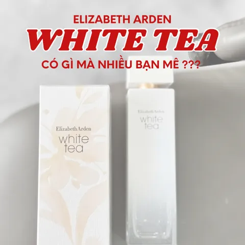 Nước Hoa Elizabeth Arden White Tea Eau De Toilette 100ml – Hương Trà Trắng Thanh Lịch, Tinh Tế, Gỗ Đàn Hương, Lưu Hương Lâu