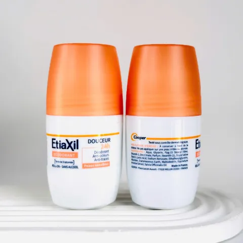 Lăn Khử Mùi Etia xil Gentle Deodorant 48H Cho Da Nhạy Cảm - Khô Thoáng, Dịu Nhẹ, Không Cồn, Không Paraben, Hương Thơm Dễ Chịu