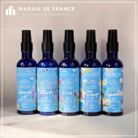 Xịt Khoáng Hoa Hồng Sanoflore 200ml - Nước Cân Bằng Dưỡng Ẩm, Làm Dịu Da, Phù Hợp Mọi Loại Da, Mùi Hương Thơm Dễ Chịu