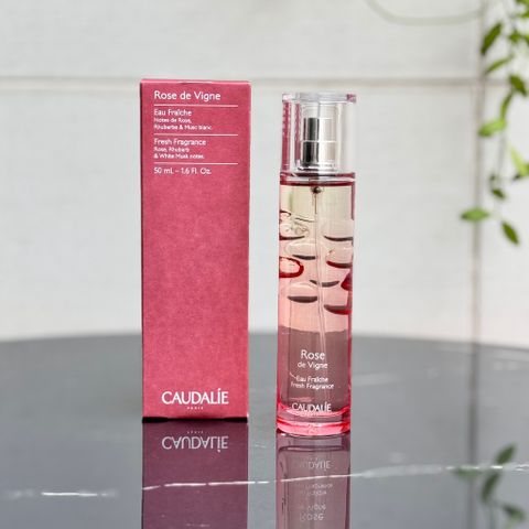Nước Hoa Nữ Caudalie Rose de Vignes 50ml – Hương Hoa Hồng Dịu Nhẹ Lãng Mạn, Thích Hợp Cho Da Nhạy Cảm, Eau Fraîche Tươi Mát