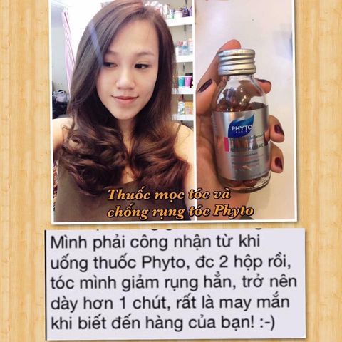 Viên Uống Mọc Tóc Phyto Phytophanere - Thực Phẩm Dinh Dưỡng Tóc & Móng Chắc Khỏe - 120 Viên Từ Pháp