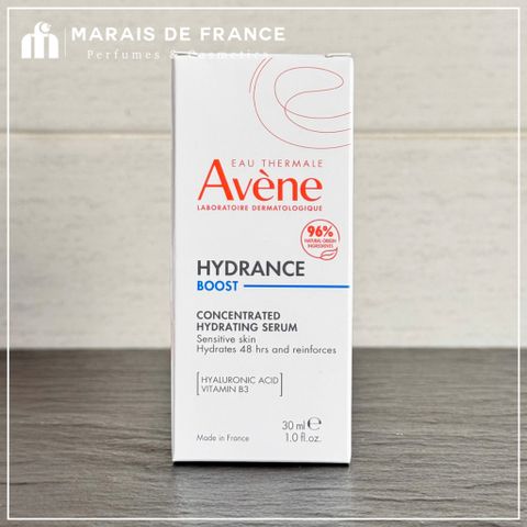 Serum Cấp Nước Avene Hydrance Boost 30ml - Dưỡng Ẩm Sâu, Phục Hồi Da Nhạy Cảm, Giúp Làm Dịu & Căng Mướt Da