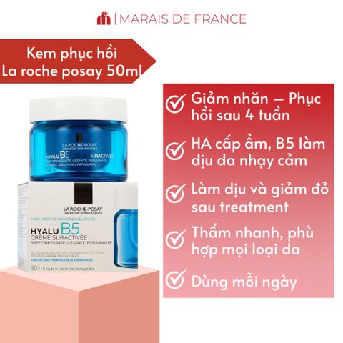 Kem dưỡng ẩm phục hồi B5 – Giúp làm dịu da, cấp ẩm & cải thiện độ đàn hồi (50ml – Hàng nội địa Pháp)