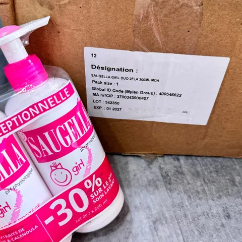 Dung Dịch Vệ Sinh Bé Gái Saugella Girl 200ml - An Toàn, Dịu Nhẹ, Bảo Vệ Vùng Kín Hằng Ngày Cho Bé Từ 3-12 Tuổi