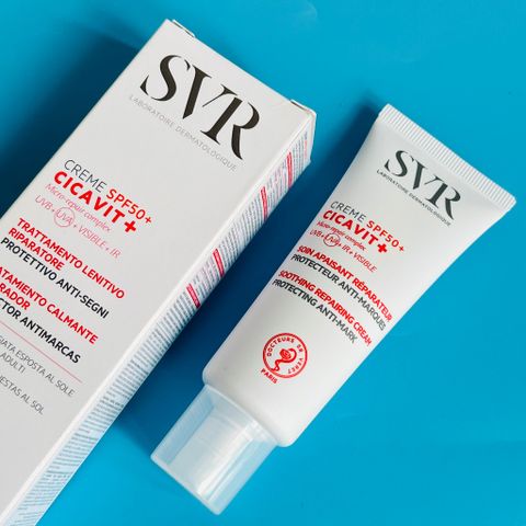Kem Chống Nắng SVR Cicavit+ SPF50+ 40ml - Chăm sóc da phục hồi, bảo vệ da nhạy cảm và tổn thương, an toàn cho trẻ em