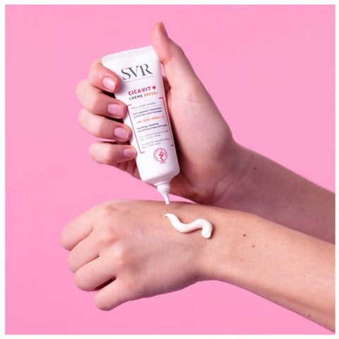 Kem Chống Nắng SVR Cicavit+ SPF50+ 40ml - Chăm sóc da phục hồi, bảo vệ da nhạy cảm và tổn thương, an toàn cho trẻ em