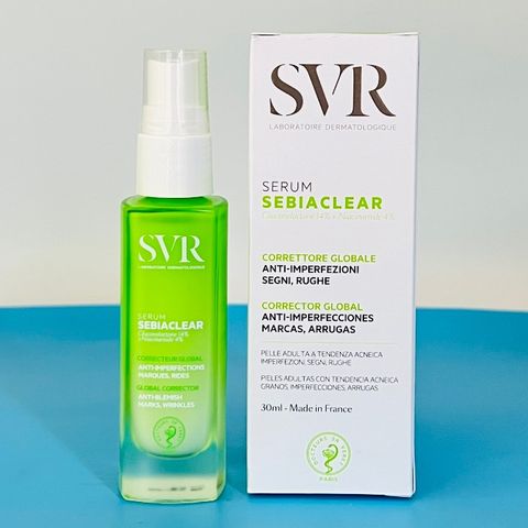 Serum Giảm Mụn SVR Sebiaclear 30ml - Mờ Thâm, Kiểm Soát Dầu Cho Da Dầu, Sữa Lỏng Giúp Bề Mặt Da Mịn Màng, Sáng Khỏe