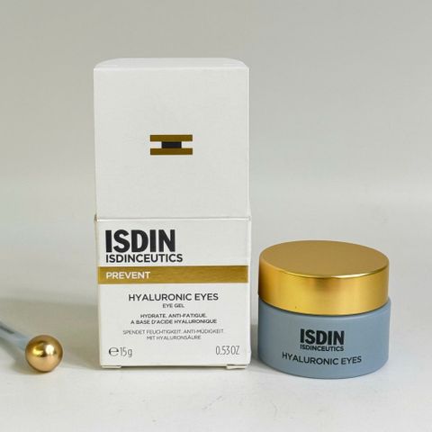 Kem Dưỡng Mắt Isdinceutics Hyaluronic Eyes 15g - Gel Cấp Ẩm Giảm Quầng Thâm, Làm Sáng Da Mắt, Hàng Chính Hãng Từ Tây Ban Nha