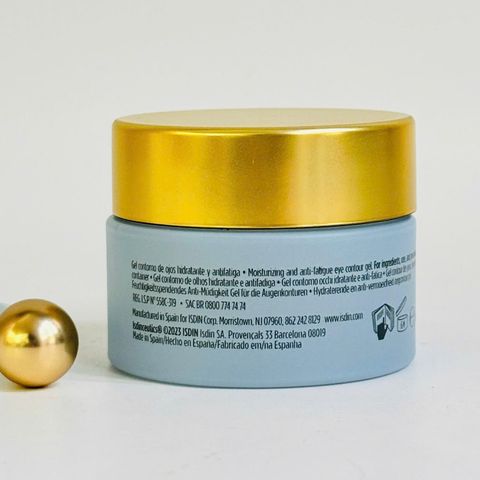 Kem Dưỡng Mắt Isdinceutics Hyaluronic Eyes 15g - Gel Cấp Ẩm Giảm Quầng Thâm, Làm Sáng Da Mắt, Hàng Chính Hãng Từ Tây Ban Nha