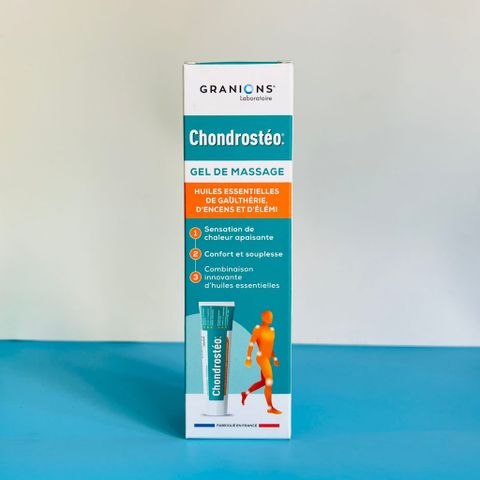 Gel Xoa Bóp Giảm Đau Khớp Granions Chondrostéo 100ml - Tinh Dầu Lộc Đề Xanh, Giảm Đau Viêm Khớp, Thoải Mái Khớp R.H