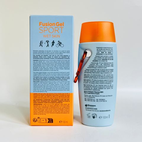 Kem Chống Nắng Toàn Thân Isdin Fusion Gel Sport SPF 50 - Gel Chống Nắng Siêu Nhẹ, Chống Nước, Thích Hợp Cho Vận Động Ngoài Trời - 100ml