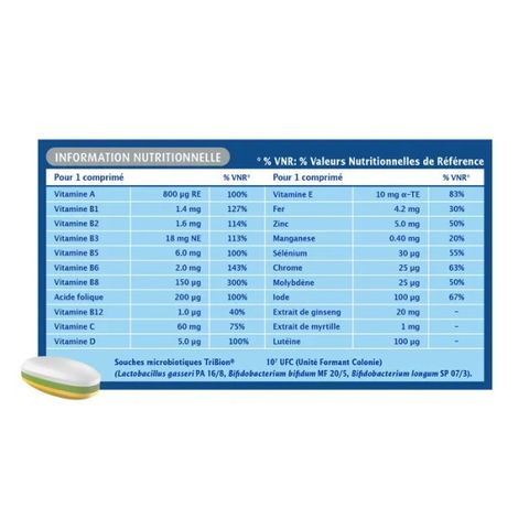 Vitamin tổng hợp cho người lớn tuổi Bion3 Vitality 50+ giúp tăng miễn dịch