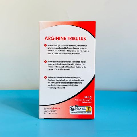 Viên Uống Tăng Cường Sinh Lực Nam Labophyto Arginine 60 Viên - Hỗ Trợ Năng Lượng & Sức Bền Từ Pháp, Dinh Dưỡng Toàn Diện Cho Nam Giới